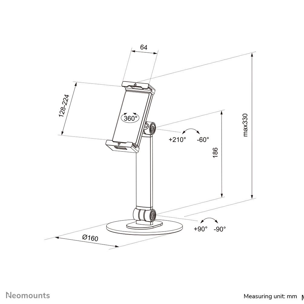 Neomounts tablet stand